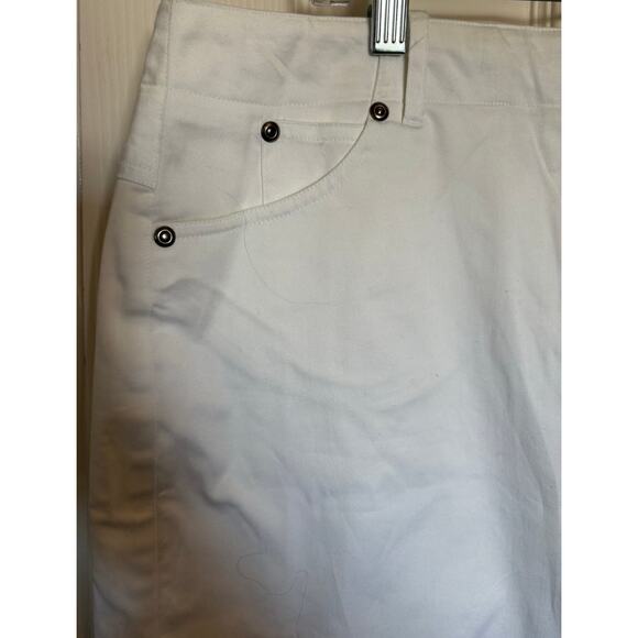 Bamboo Traders size 16 skort NEW white - Picture 7 of 12